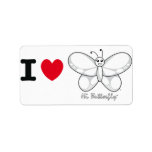 Hi Butterfly® Avery Label