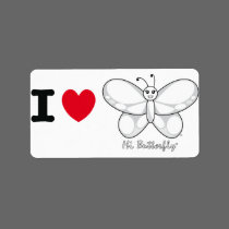 Hi Butterfly® Avery Label labels