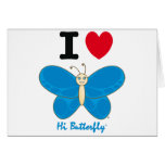 Hi Butterfly® Greeting Cards