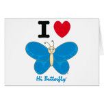 Hi Butterfly® Note Card