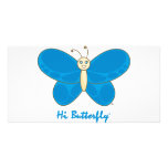 Hi Butterfly® Photo Card