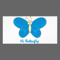Hi Butterfly® Photo Card photo cards