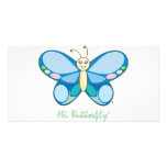 Hi Butterfly® Photo Card