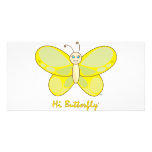 Hi Butterfly® Photo Card