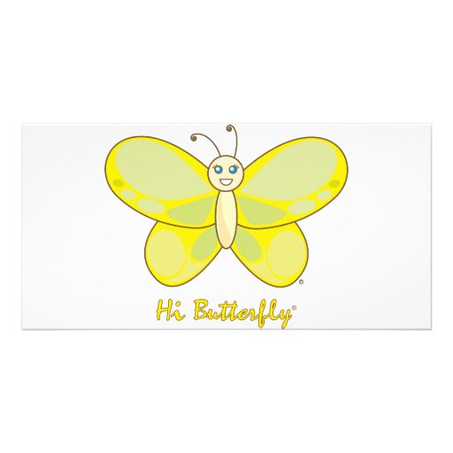 Hi Butterfly® Photo Card