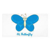Hi Butterfly® Photo Card