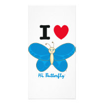 Hi Butterfly® Photo Card
