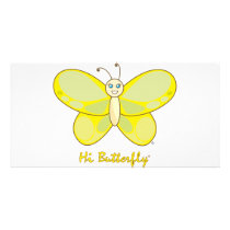 Hi Butterfly® Photo Card