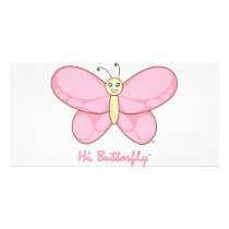 Hi Butterfly® Photo Card