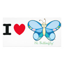 Hi Butterfly® Photo Card