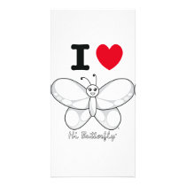 Hi Butterfly® Photo Card