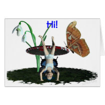 Hi! cards by moxiegraphix Hi! cards