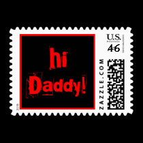 hi Daddy Postage stamps