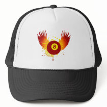 hi-fi billiards trucker hat