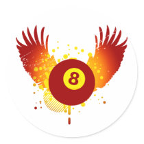 hi-fi billiards stickers by asyrum hi-fi billiards stickers