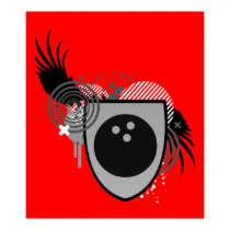 hi-fi bowling crest posters
