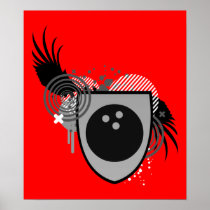 hi-fi bowling crest posters