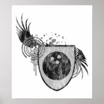 hi-fi bowling crest posters