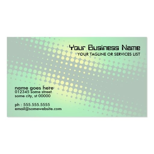 hi-fi cpu business card template (back side)