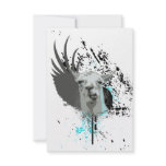 hi-fi llama personalized invitation