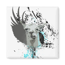 hi-fi llama. magnets