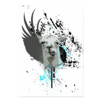 hi-fi llama. posters