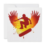 hi-fi skateboard personalized invite