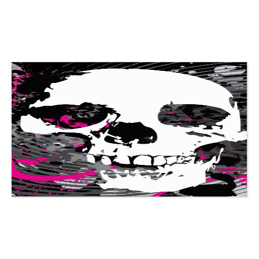 hi-fi skull business cards