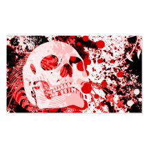 hi-fi skull business cards