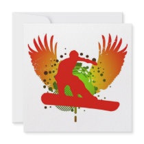 hi-fi snowboarder custom invites