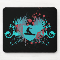 hi-fi snowboarding. mouse mats
