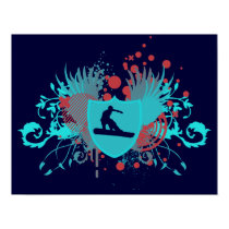 hi-fi snowboarding posters