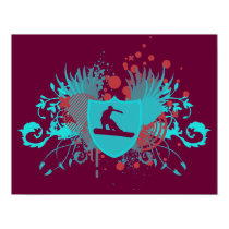 hi-fi snowboarding posters