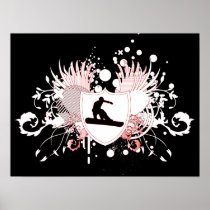 hi-fi snowboarding posters