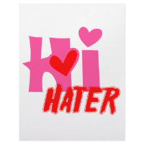 Hi Hater Personalized Letterhead
