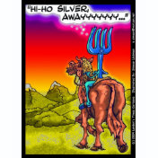 Hi Ho Silver? Fun Lone Ranger Parody Cartoon Gifts