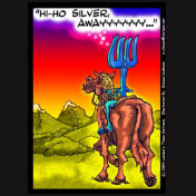 Hi Ho Silver? Fun Lone Ranger Parody Cartoon Gifts