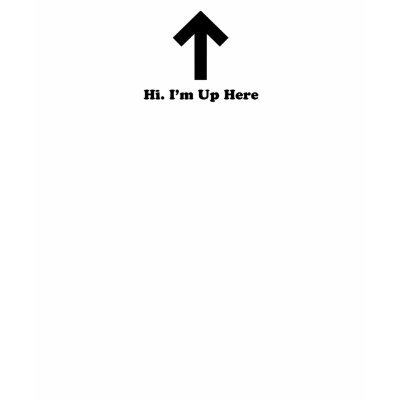 hi im up here shirts by FUKCUTE