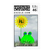 Hi Postage Stamp