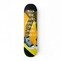 hi, Rock the socks dont let the socks rock u! skateboards by liilmiisscolors hi, Rock the socks dont let the socks rock u! skateboards