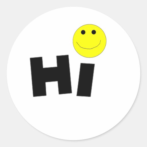 Smiley Face Classic Round Sticker Zazzle Smiley Face Classic Round Sticker Zazzle