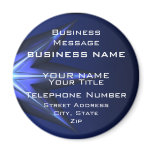 Hi Tec Futuristic Business Magnets