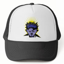 Hi-Tech Brain Hat by briwanderz Hi-Tech Brain Hat