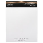 Hi Tech Bronze Wave Letterhead