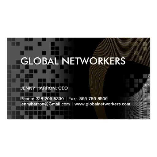 Hi-Tech Business Card
