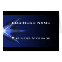Hi Tech Business Greeting Card