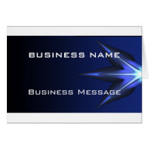 Hi Tech Business Greeting Card