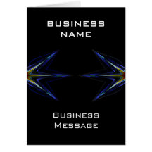 Hi Tech Business Note Card