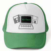 Hi-Tech Cap hats by jcbing Hi-Tech Cap hats