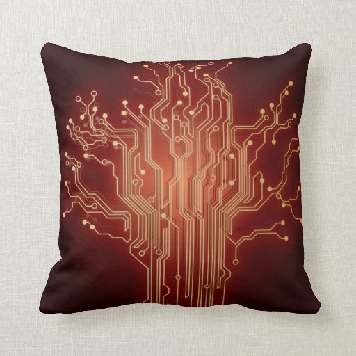HiTech Computer Technology Pillow Zazzle